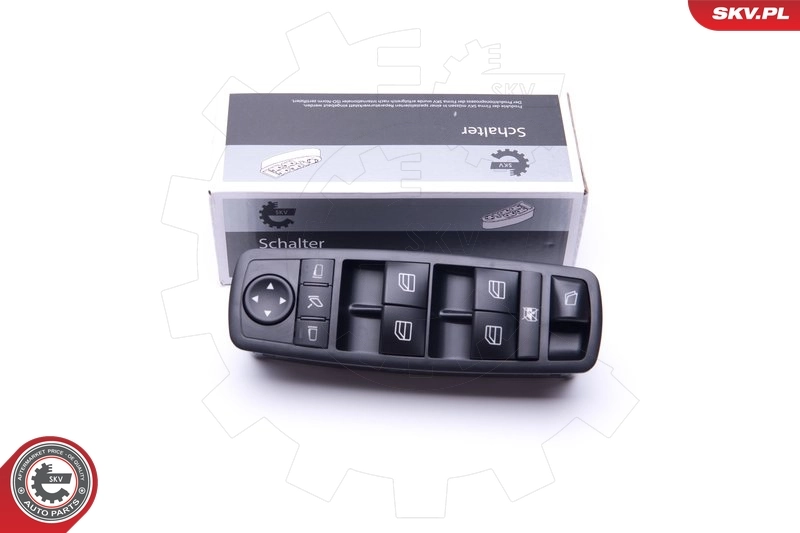 Switch, window regulator